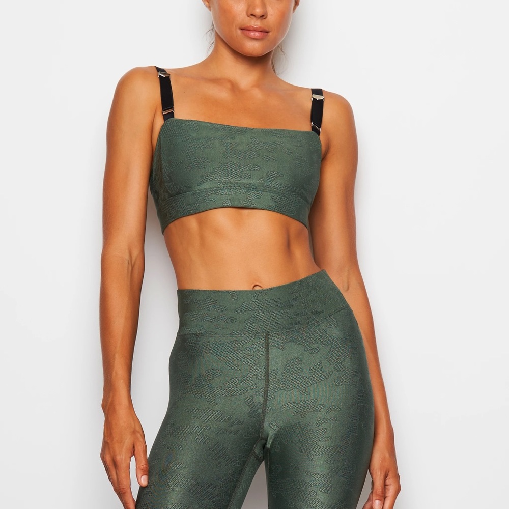 Heroin Sport Suspend Bra Sage Camo M